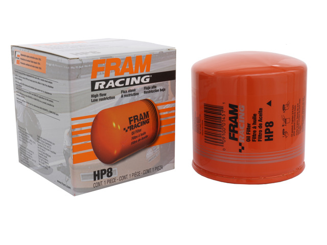 FRAM High Performance Spin-On Oil Filter HP8