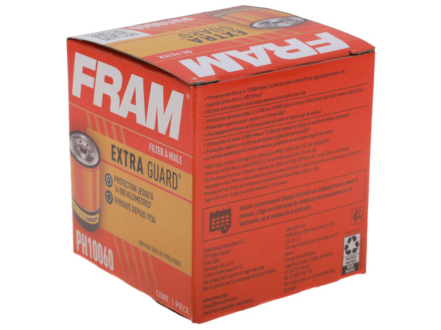 FRAM Extra Guard Spin-On Oil Filter PH10060 FRAM Extra Guard Spin-On Oil Filter PH10060