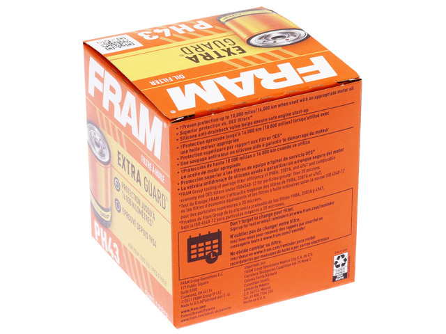 FRAM Extra Guard Spin-On Oil Filter PH43 FRAM Extra Guard Spin-On Oil Filter PH43