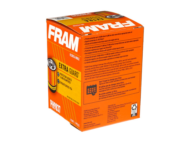 FRAM Extra Guard Spin-On Oil Filter PH9837-10 FRAM Extra Guard Spin-On Oil Filter PH9837-10