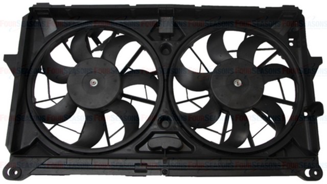 Dual Radiator and Condenser Fan Assembly-Rad Cond Fan Assembly 4 Seasons 76016